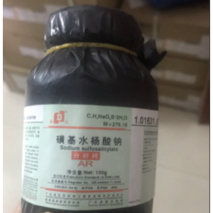 Sodium sulfosalicylate  C7H5NaO6S.2H2O